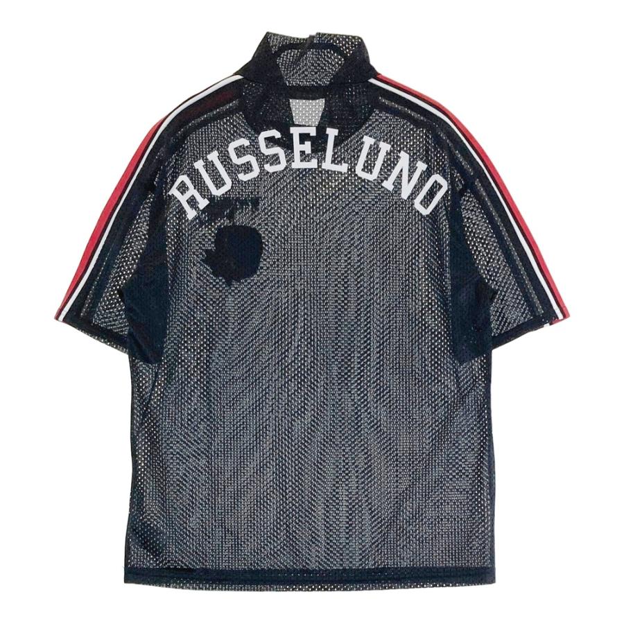 RUSSELUNO ラッセルノ ハイネック 半袖Tシャツ ルチャ メッシュ