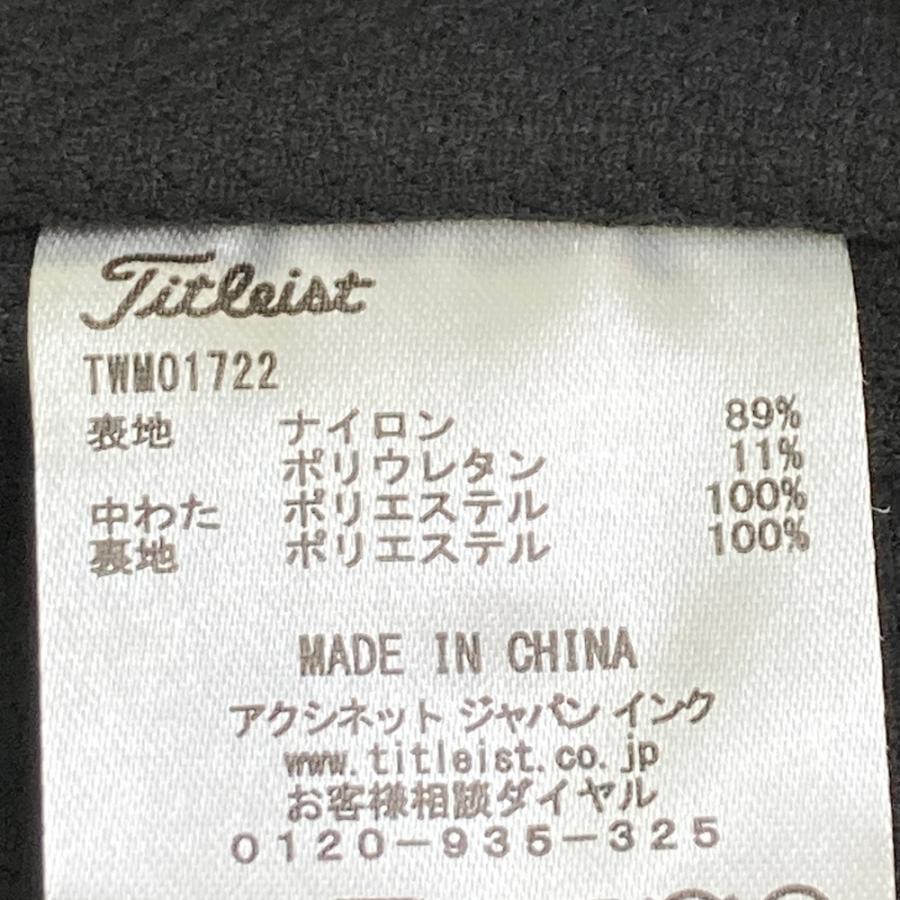 新品】TITLEIST タイトリスト 長袖 中綿ジャケット レッド系 M ゴルフ