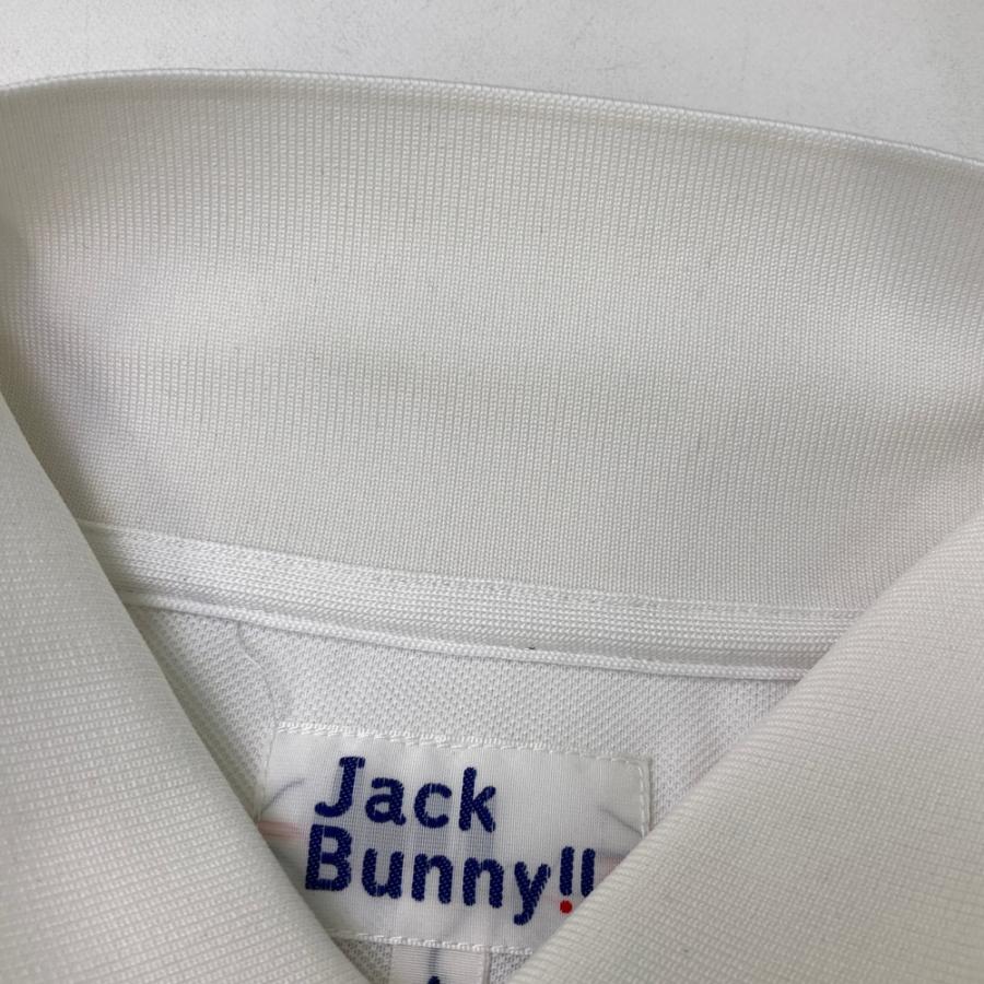 JACK BUNNY ジャックバニー 半袖ポロシャツ ホワイト系 4 ゴルフウェア
