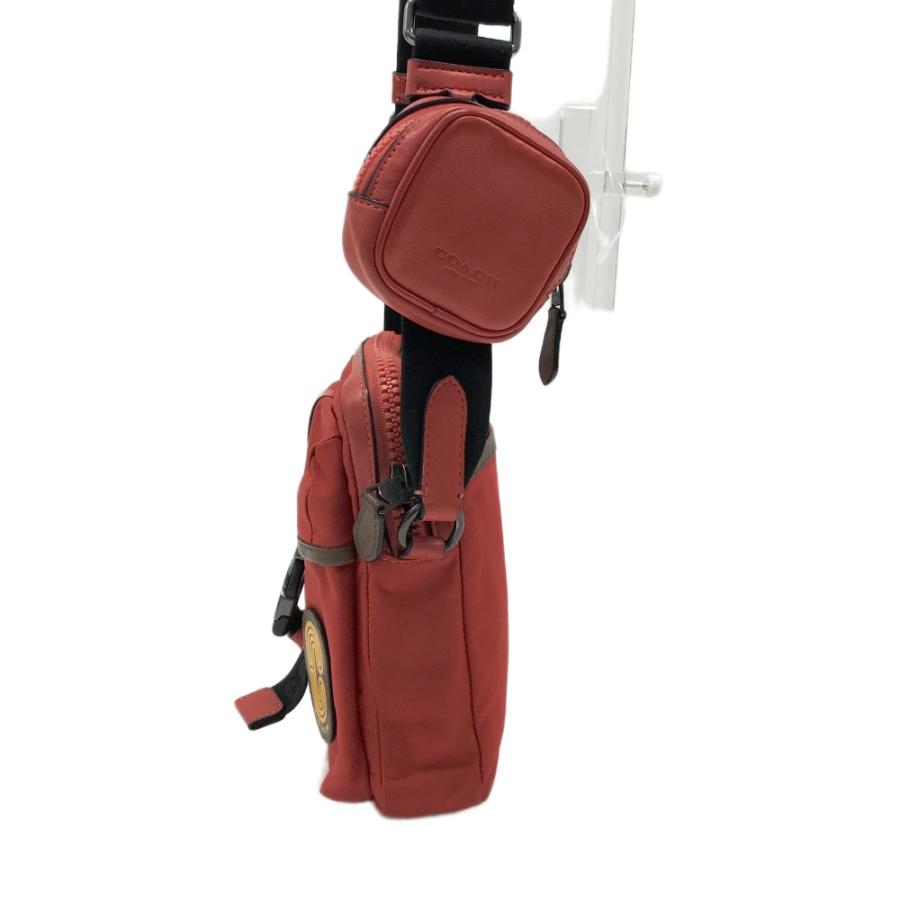 COACH コーチ C9836 ショルダーバッグ レッド系 : ブランド古着 