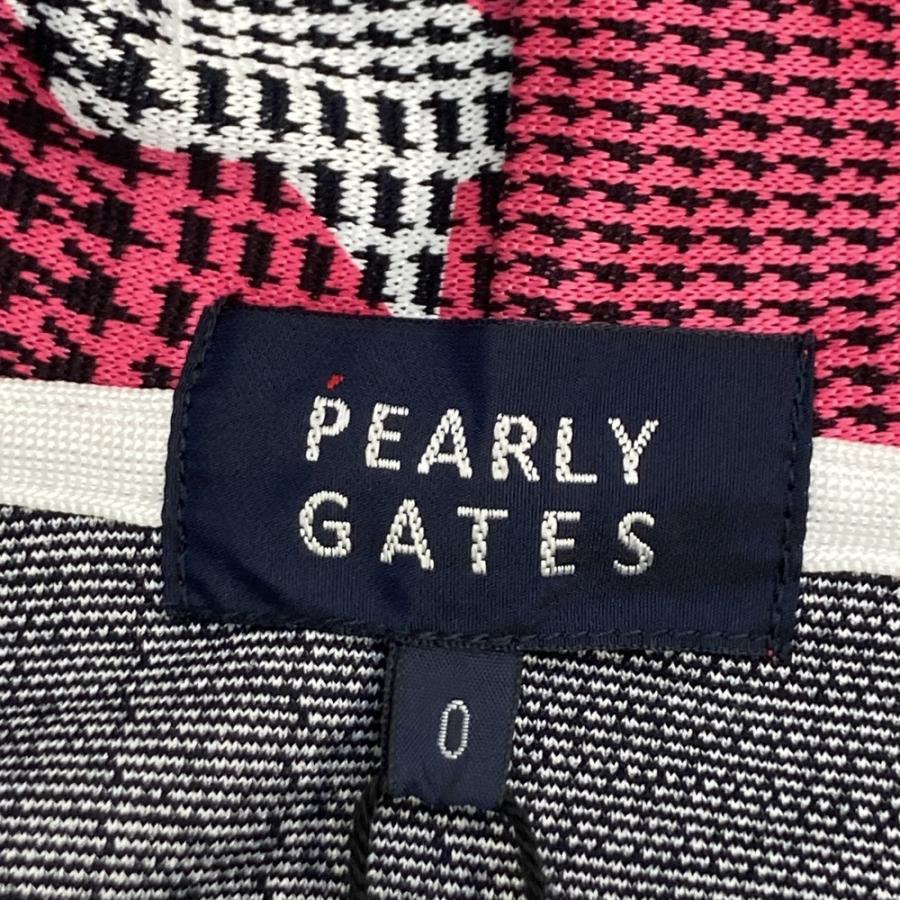 新品】PEARLY GATES パーリーゲイツ 055-2262902 ジップパーカー 千鳥