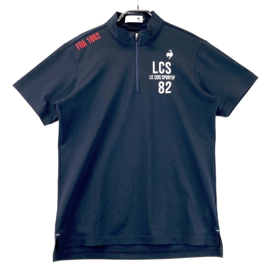 LE COQ GOLF ルコックゴルフ 2024年モデル ハーフジップ半袖Tシャツ