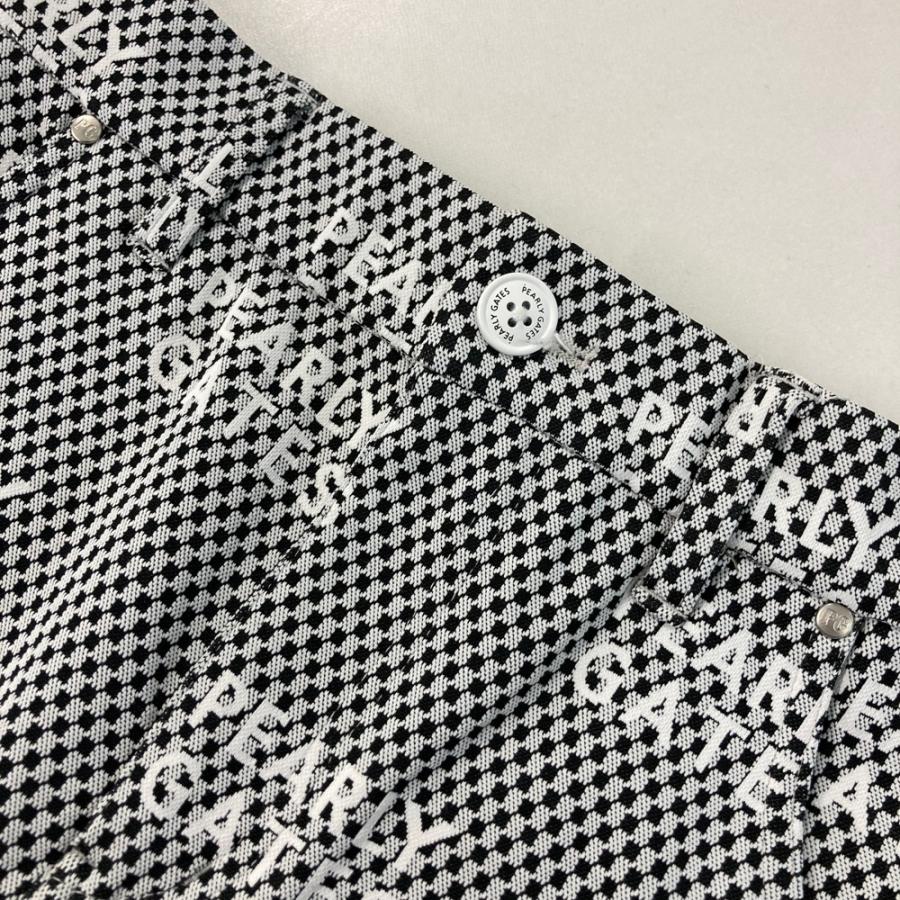 PEARLY GATES パーリーゲイツ 2023年 スカート チェッカー ブラック系 0 ゴルフウェア レディースの画像