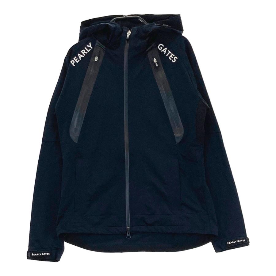 パーリーゲイツ　　ネイビー フード付きジャケット レディース PEARLY GATES パーリーゲイツ フード付 ジップジャケット ネイビー系 0