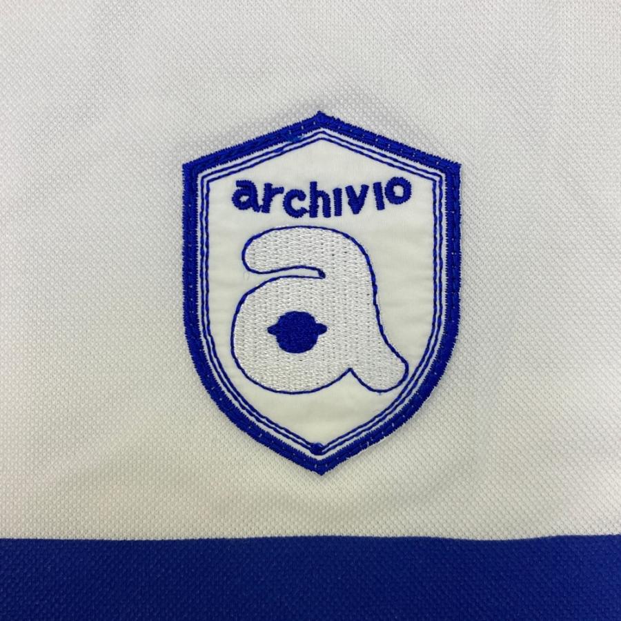 ARCHIVIO アルチビオ 半袖ポロシャツ ホワイト系 46 ゴルフウェア