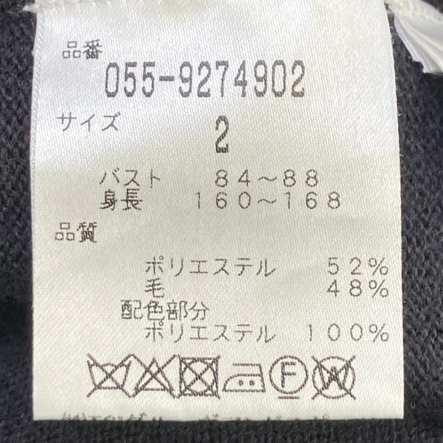 PEARLY GATES パーリーゲイツ ニット セーター ブラック系 2 ゴルフ
