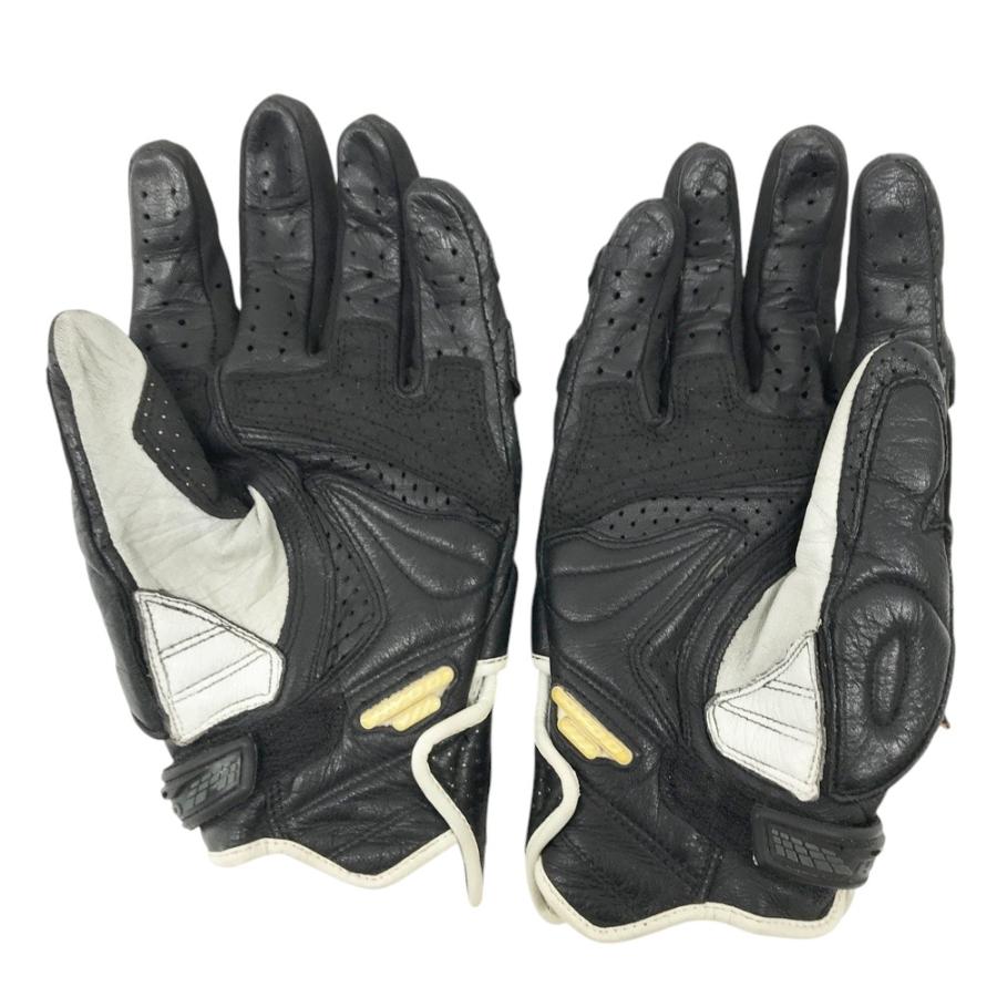 【中古】HYOD D3Oバイク用グローブ☆サイズL HYOD ヒョウドウ ライディンググローブ D3O FLEX CARBON ブラック系 M