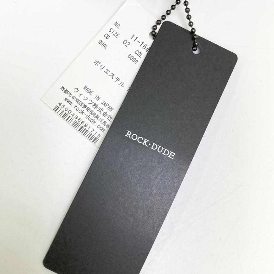 【新品】ROCK DUDE ロックデュード × MUTA MARINE 半袖ポロシャツ  ネイビー系 2 ゴルフウェア メンズの画像