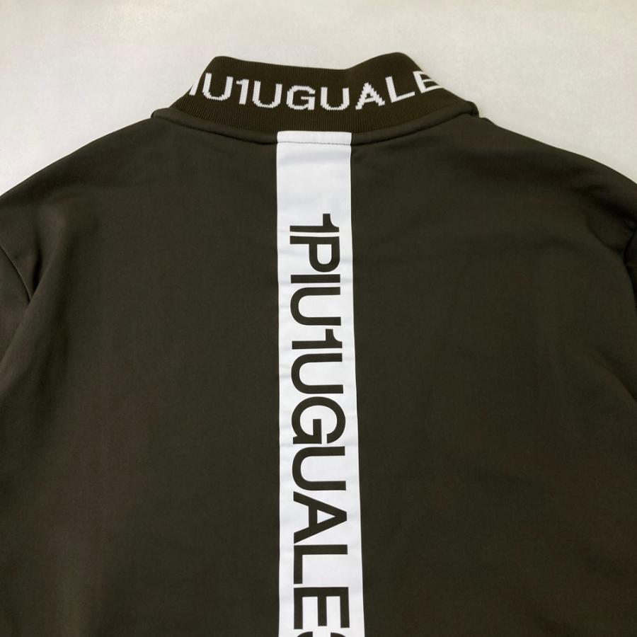 1PIU1UGUALE3 GOLF GRT189 NYU083 ハイネック長袖Tシャツ カーキ系 IV
