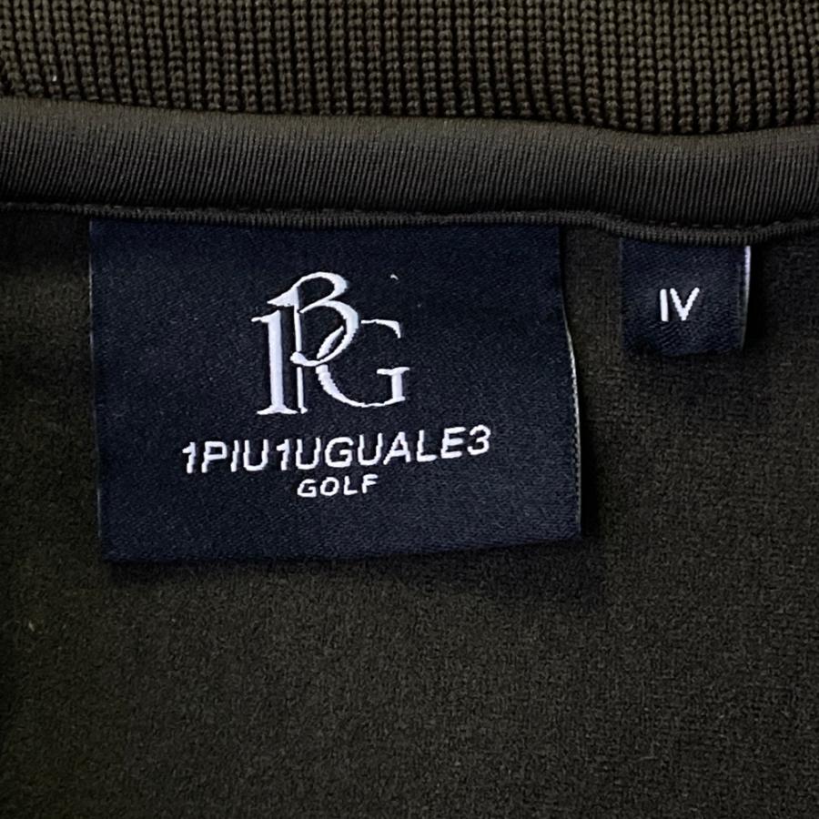 1PIU1UGUALE3 GOLF GRT189 NYU083 ハイネック長袖Tシャツ カーキ系 IV