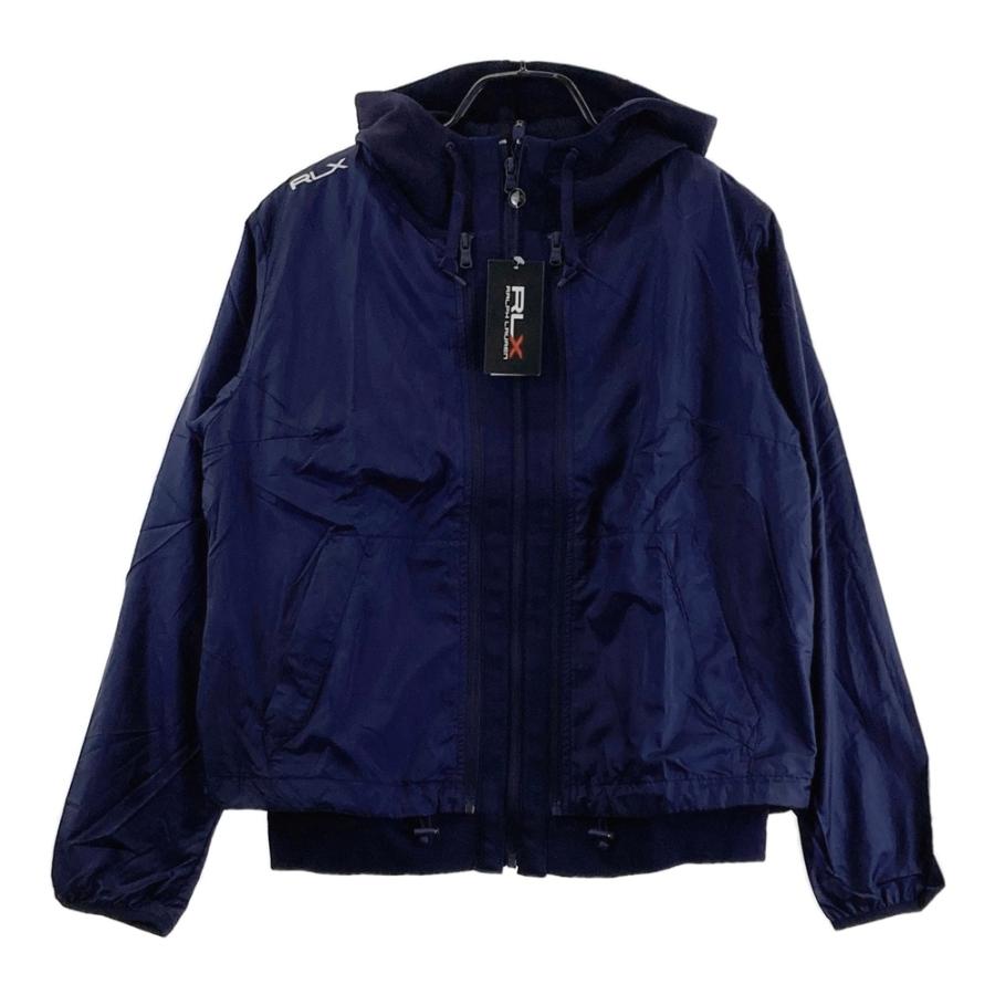 RLX ラルフローレン 2WAY ジップジャケット ベスト パーカ ネイビー系