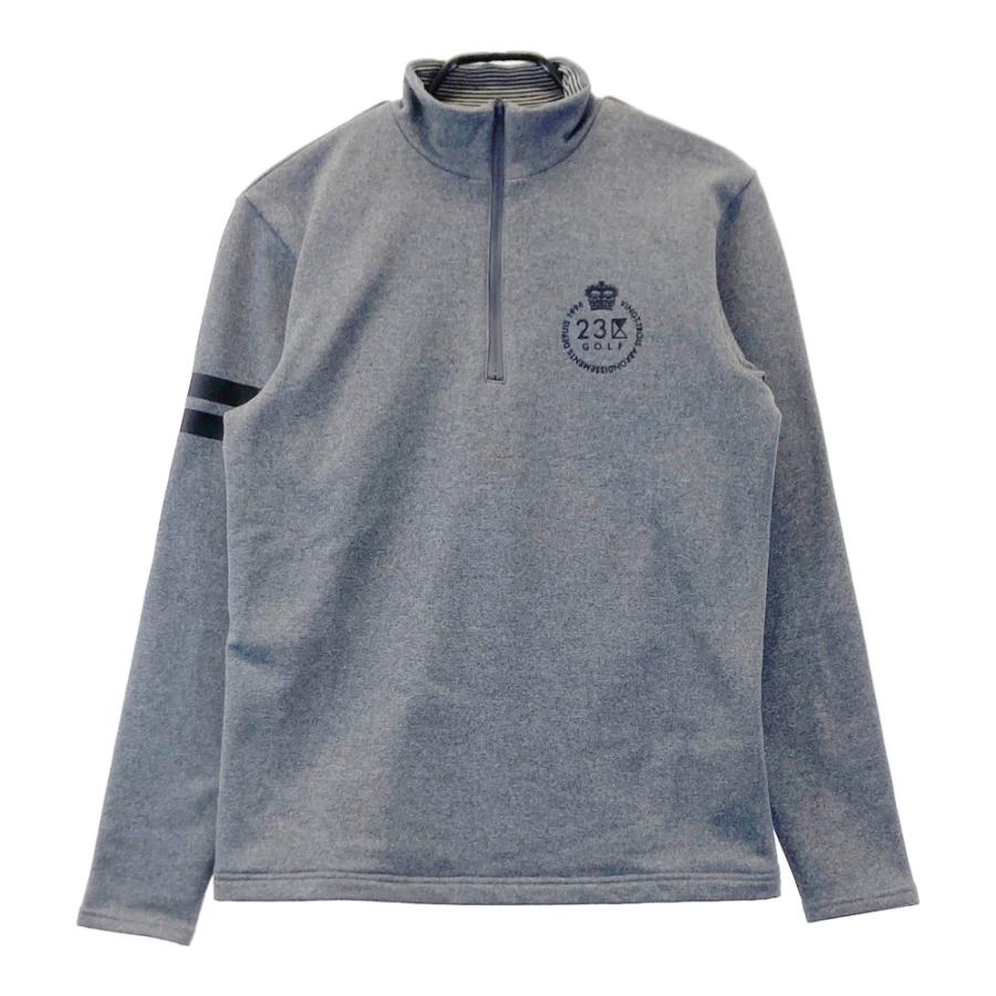 【未使用に近い】ブリーフィングゴルフ　ダンボースウェットハーフジップジャケットL 未使用に近い】ブリーフィングゴルフ ダンボースウェットハーフジップ