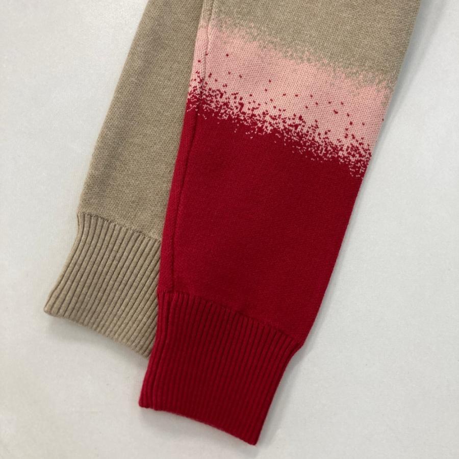 【新品】BEAMS GOLF ビームスゴルフ 2023年モデル ニットセーター  ベージュ系 S ゴルフウェア メンズの画像