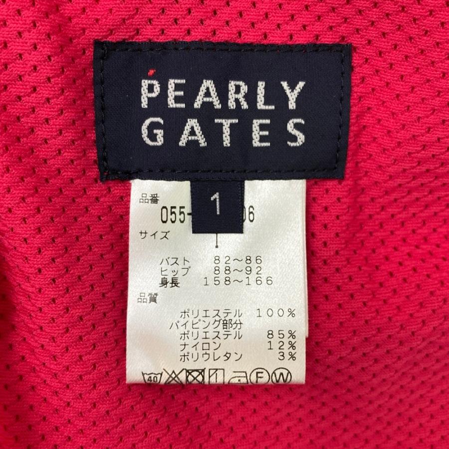 PEARLY GATES パーリーゲイツ メッシュジップパーカー ピンク系 1