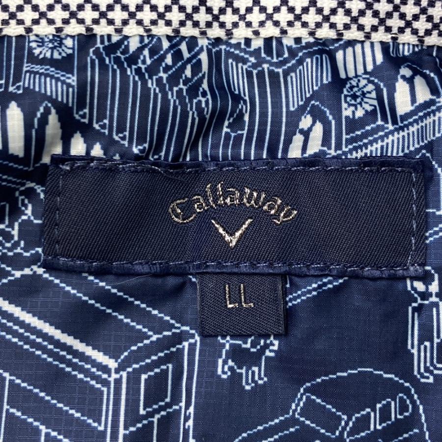 Callaway（キャロウェイ） 2WAY裏メッシュジップジャケット 総柄