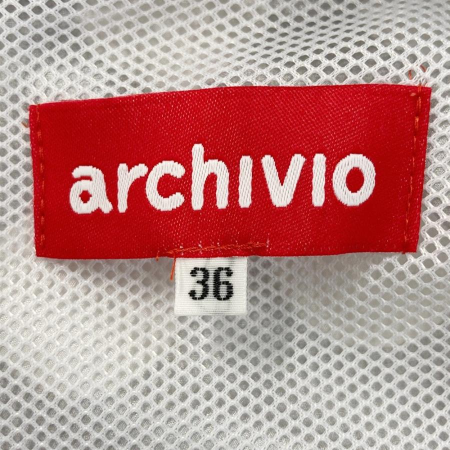 archivio（アルチビオ） メッシュ裏地付 長袖 薄手ジャケット ドット柄