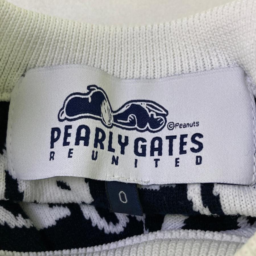PEARLY GATES パーリーゲイツ ×PEANUTS 長袖 ニットセーター