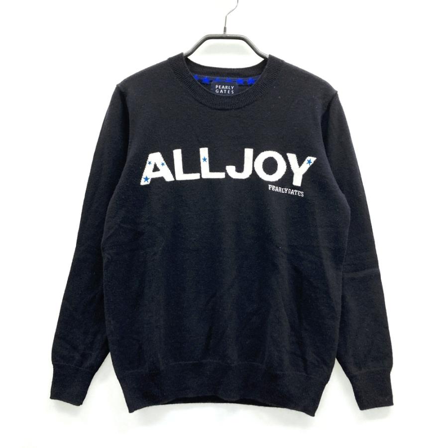 PEARLY GATES パーリーゲイツ 長袖 ニットセーター ブラック系 1