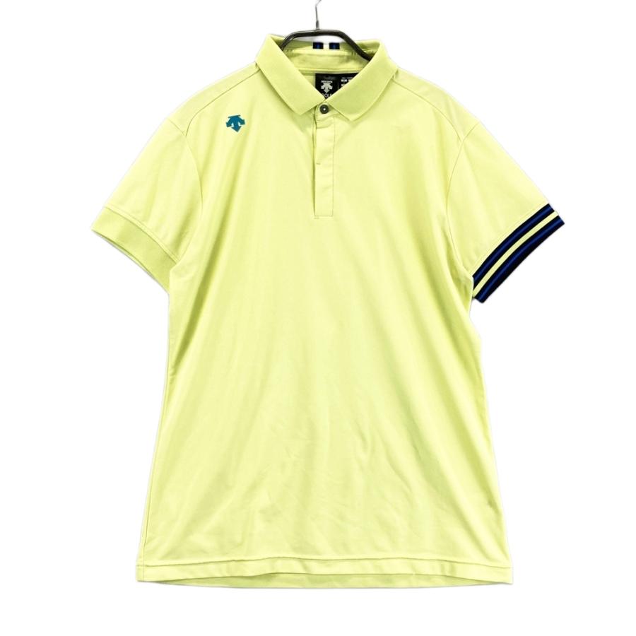 DESCENTE GOLF デサントゴルフ 半袖ポロシャツ グリーン系 L ゴルフ