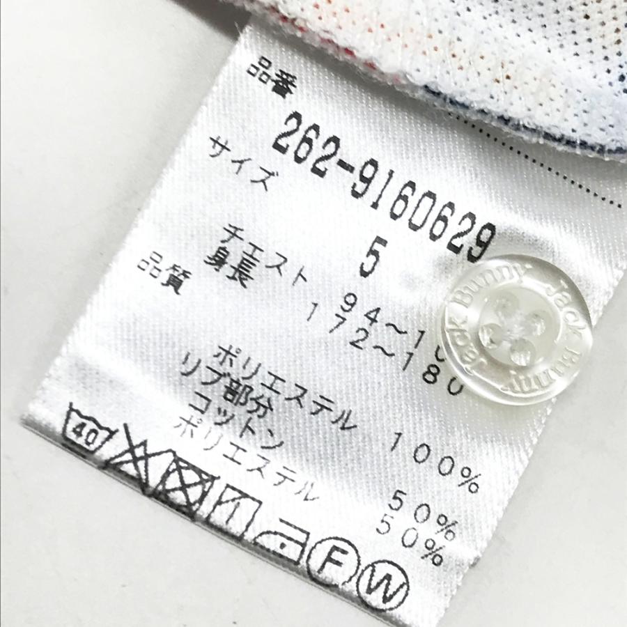Jack Bunny!!（ジャックバニー） JACK BUNNY 半袖ポロシャツ 総柄