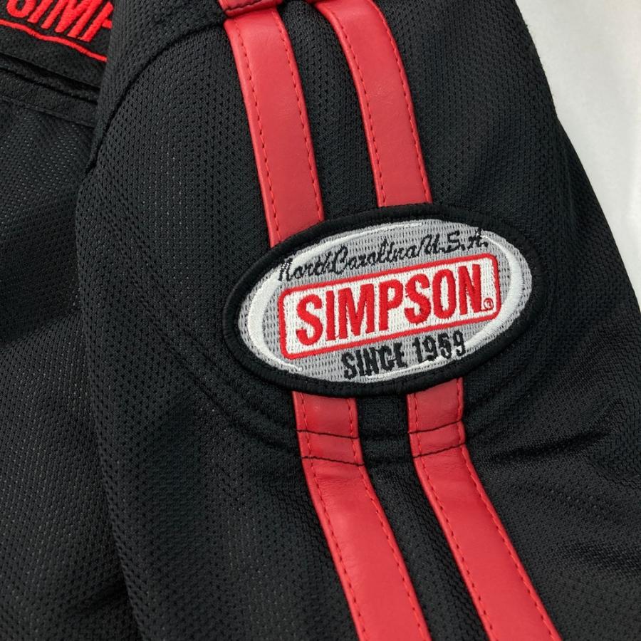 SIMPSON（シンプソン） ライディング メッシュジャケット ブラック系