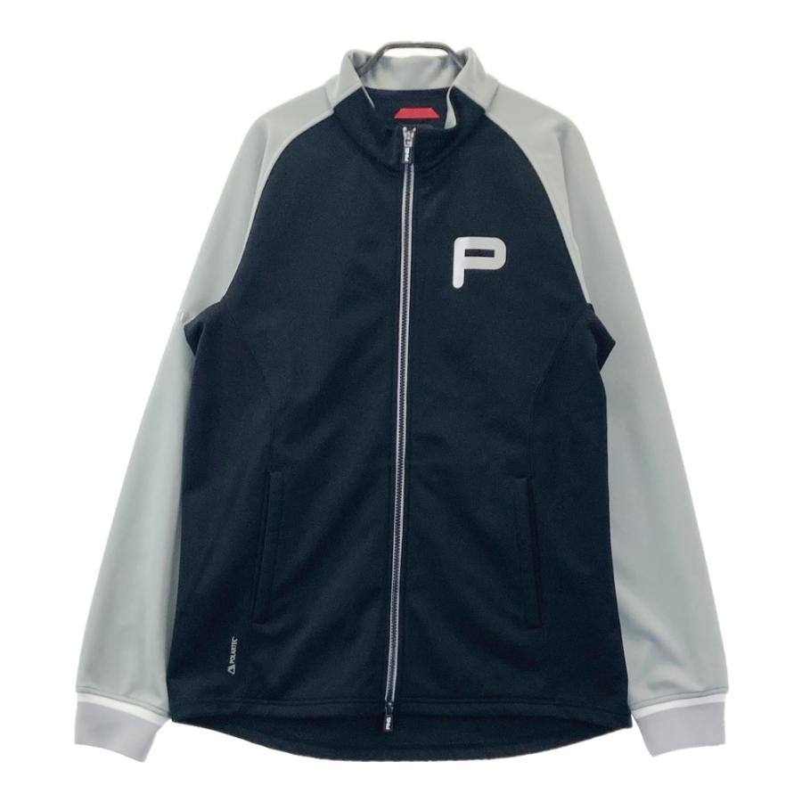 PING ブラックジャケット PING ピン ジップジャケット ブラック系 LARGE ゴルフウェア メンズ