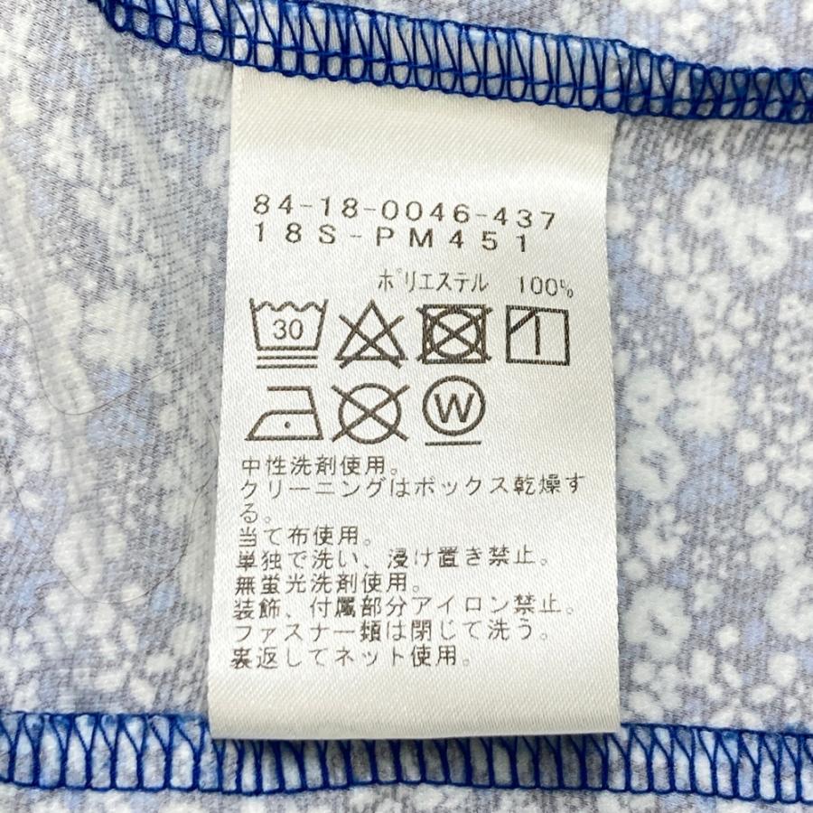 BEAMS GOLF ビームスゴルフ ジップジャケット 総柄 ブルー系 M ゴルフ