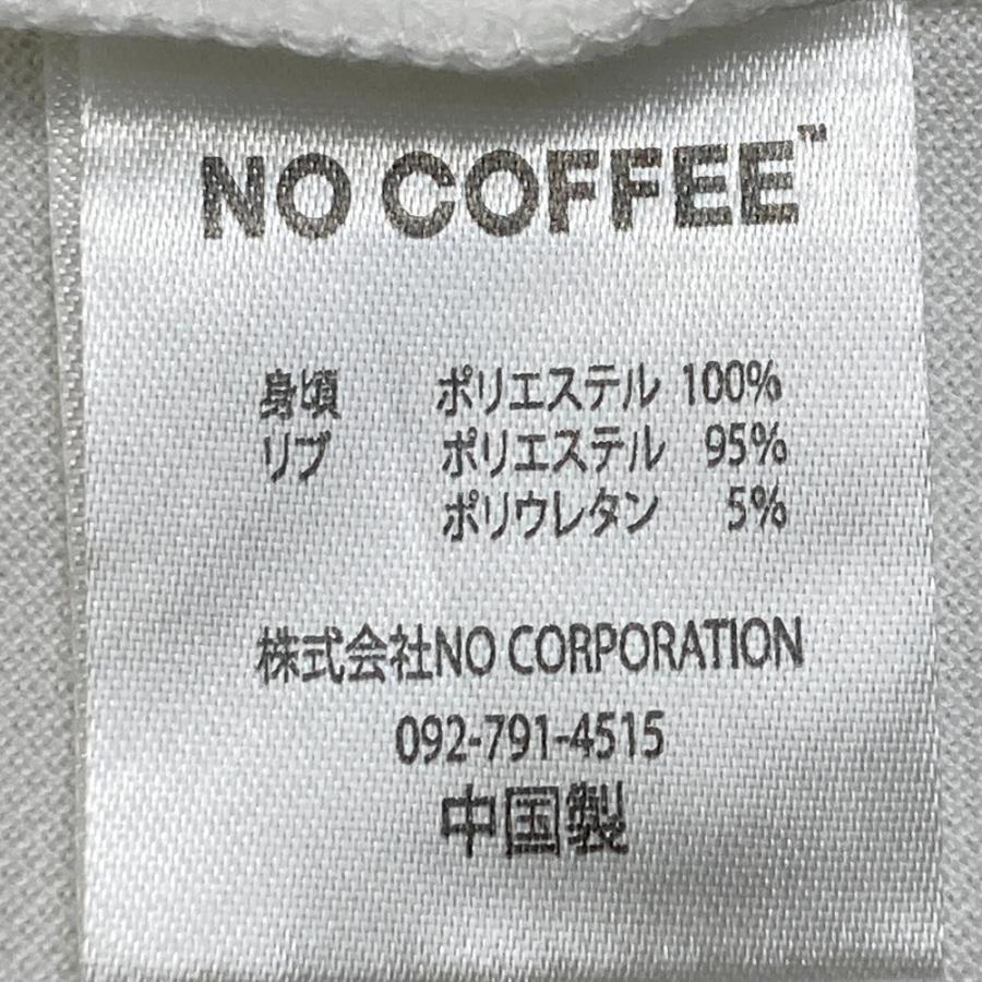 NO COFFEE ノーコーヒー ×CLUBHAUS 半袖ポロシャツ ホワイト系 XS