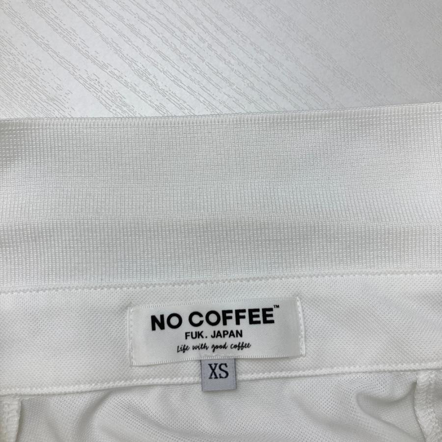 NO COFFEE ノーコーヒー ×CLUBHAUS 半袖ポロシャツ ホワイト系 XS