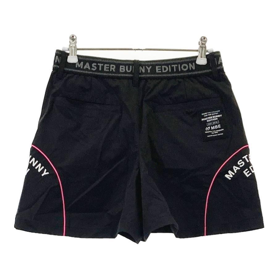 最新 マスターバニーエディション パンツ シアサッカー 黒 ゴルフ ウェア MASTER BUNNY EDITION マスターバニーエディション 2024年モデル