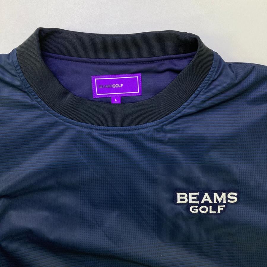 ビームスゴルフ ニットセーター 蓄熱 スニード ブルゾン チェック ゴルフ BEAMS GOLF ビームスゴルフ 2024年モデル 蓄熱ブルゾン スニード