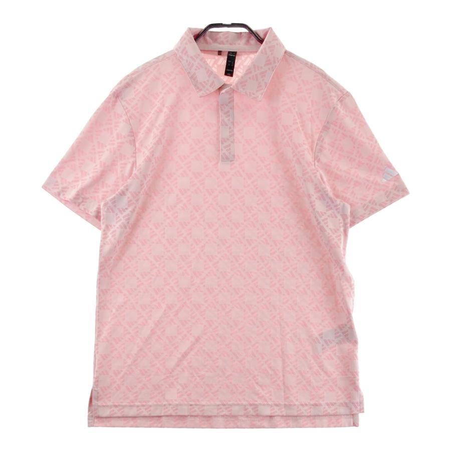 【新品】UTAA♡ゴルフウェア　トップス　ポロシャツ　半袖♡ピンク　桃色　S 新品】UTAA♡ゴルフウェア トップス ポロシャツ 半袖♡ピンク 桃色 S