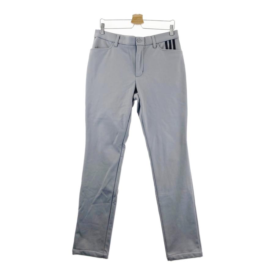 テーラーメイド　ゴルフ　adidas 裏起毛　ゴルフパンツ　グレー ADIDAS GOLF アディダスゴルフ 裏起毛パンツ グレー系 L ゴルフウェア