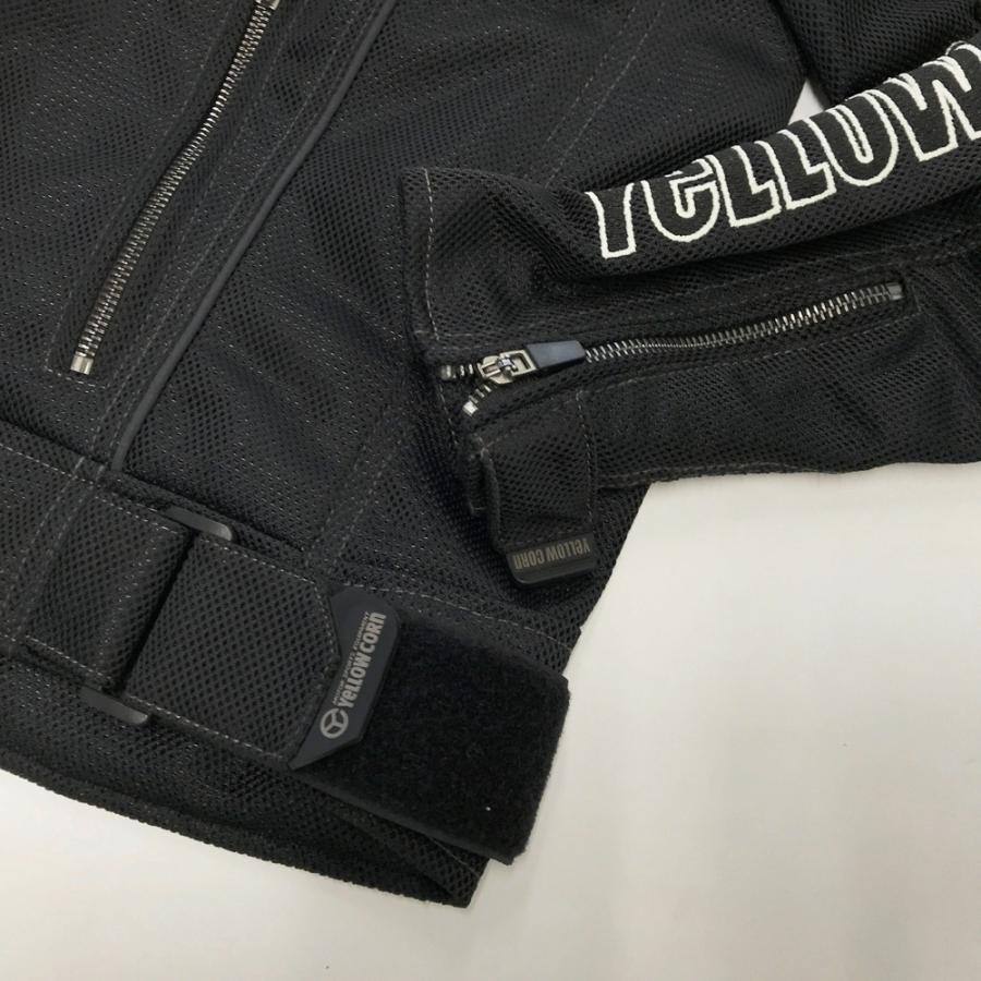 YELLOW CORN イエローコーン BB-1114 メッシュジャケット ブラック系 L