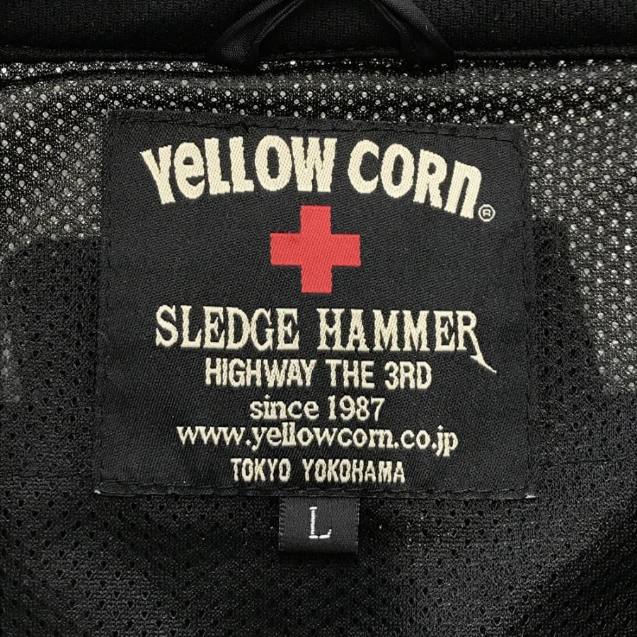 YELLOW CORN イエローコーン BB-1114 メッシュジャケット ブラック系 L