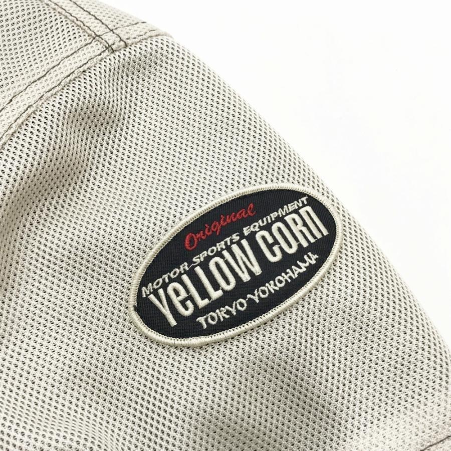 YELLOW CORN イエローコーン YMT-001 半袖メッシュジャケット ベージュ