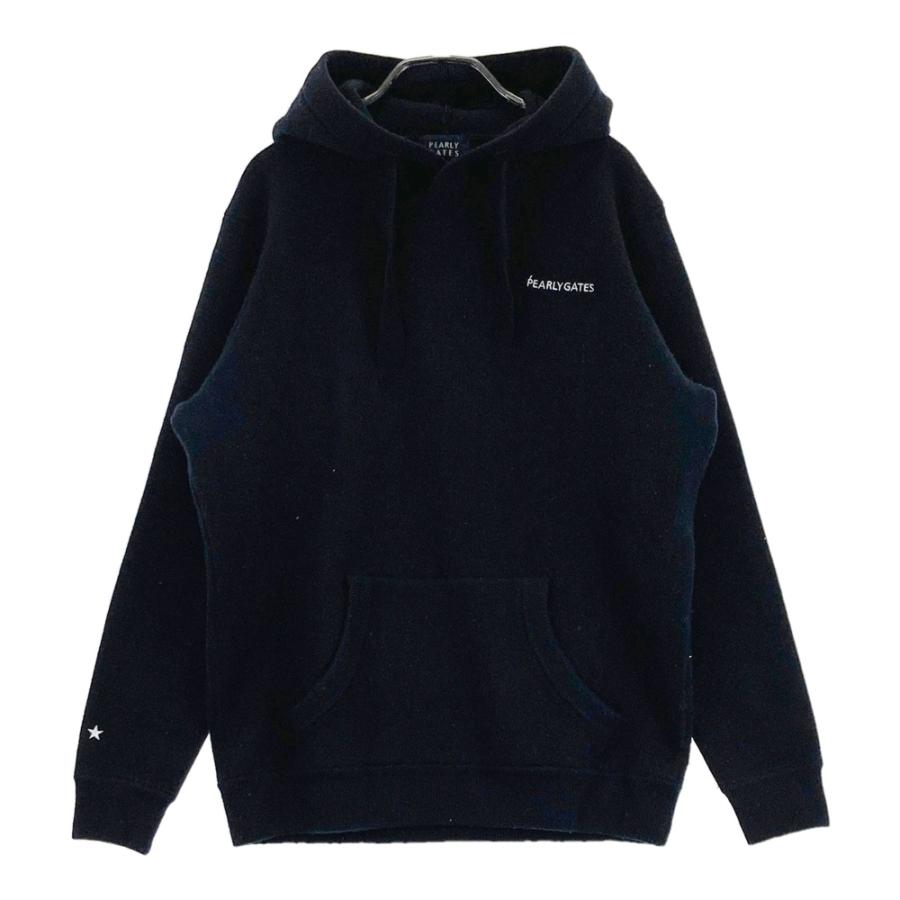 新品未使用！PEARLYGATESパーリーゲイツ　ゴルフニットパーカー　サイズ5 PEARLY GATES パーリーゲイツ ニットパーカー ネイビー系 5 ゴルフ