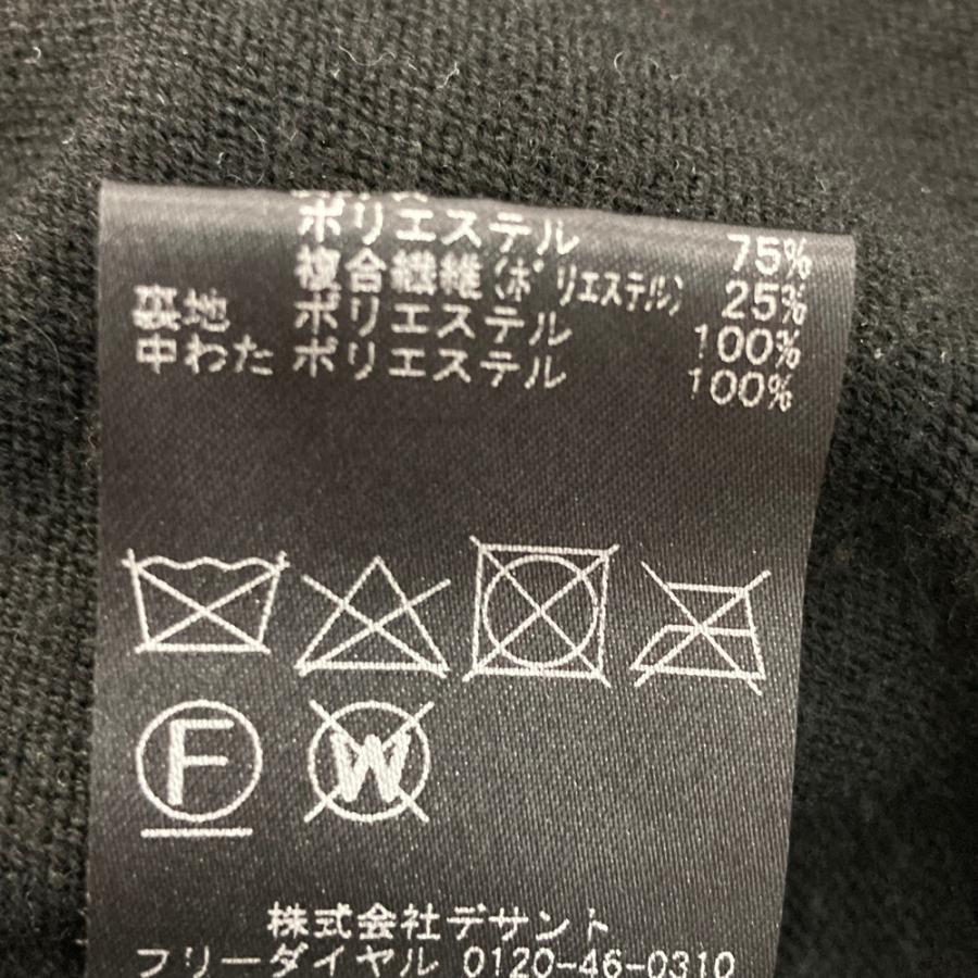 DESCENTE GOLF デサントゴルフ ウール混 切替 ニットジップジャケット