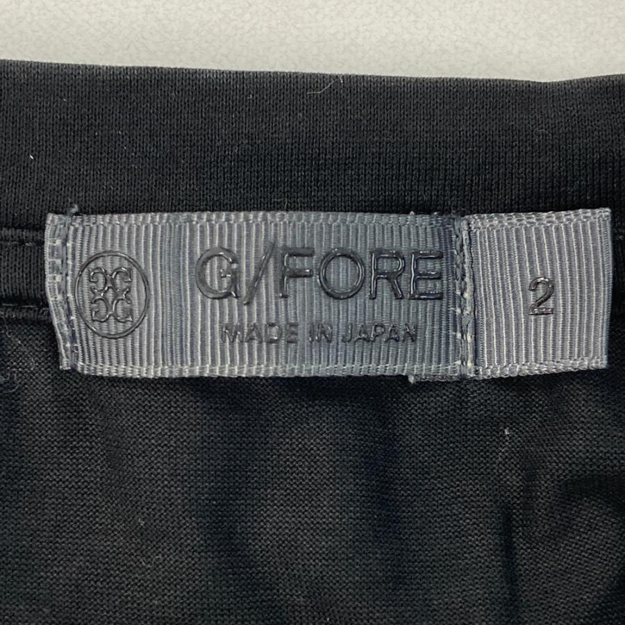 G/FORE（ジーフォア） 半袖Tシャツ ロゴプリント ブラック系 2 ゴルフ