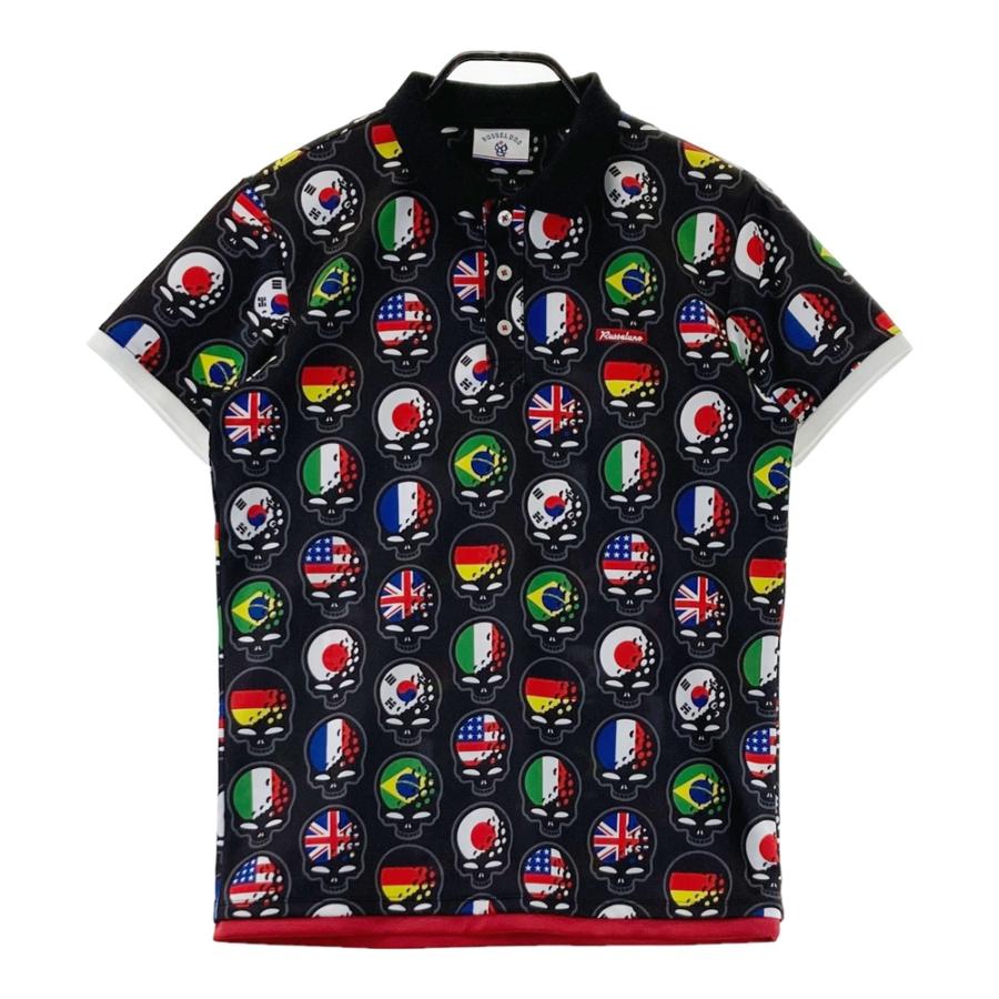 美品　RUSSELUNO ラッセルノ　メンズ　総柄　半袖シャツ　4 美品 RUSSELUNO ラッセルノ メンズ 総柄 半袖シャツ 4 楽天市場