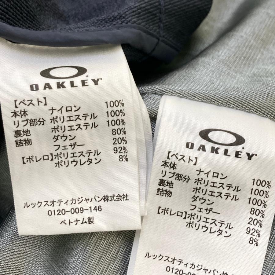 OAKLEY オークリー 412849JP 2WAY 蓄熱 ダウンジャケット ベスト