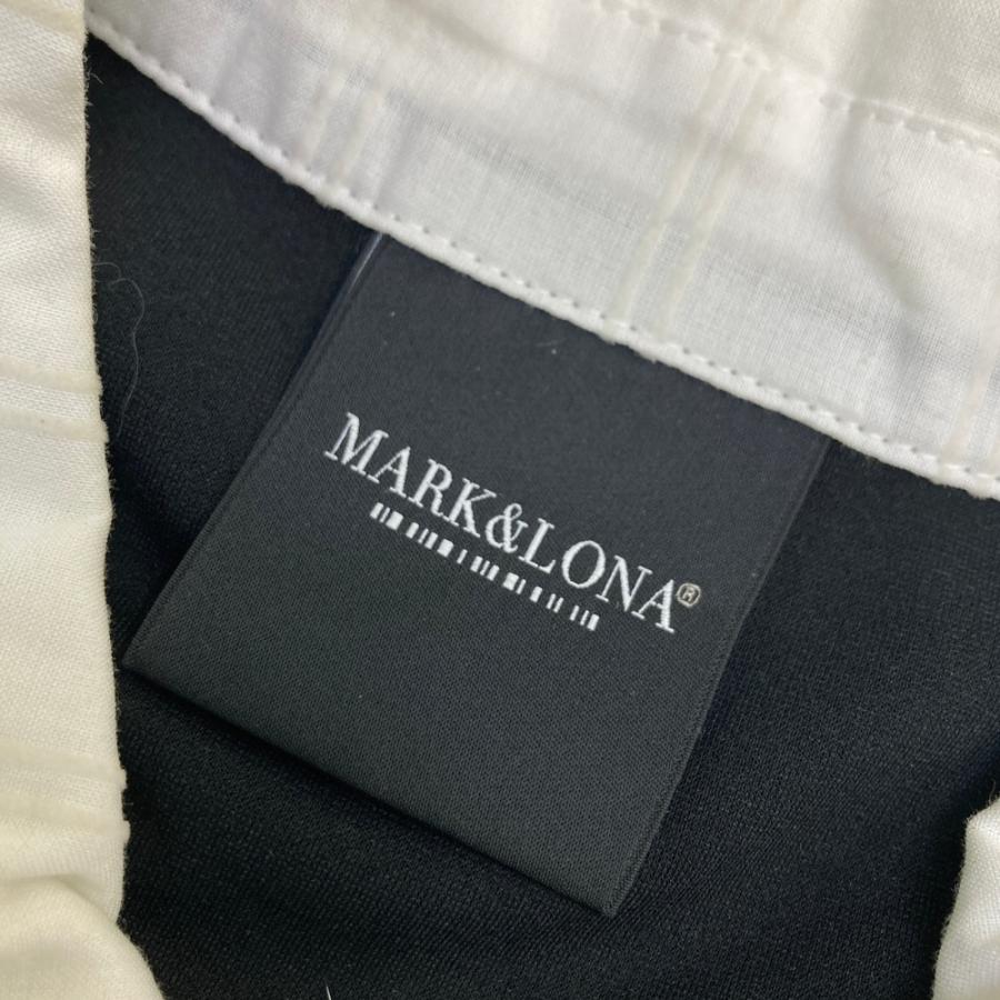 MARK\u0026LONA マークアンドロナ 2024年 半袖ポロシャツ  ブラック系 36 ゴルフウェア レディースの画像