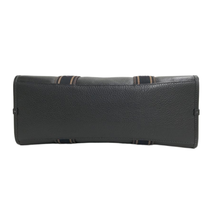 COACH コーチ CM067 スミストートバッグ 2WAY レザー ブラック系