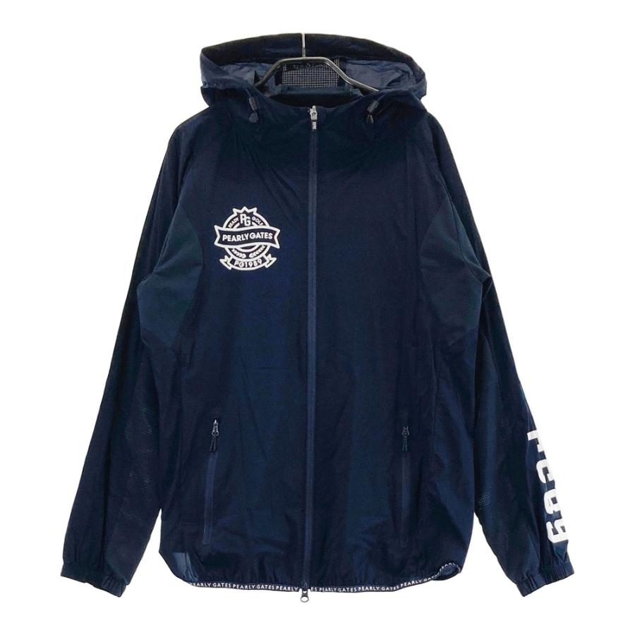 パーリーゲイツ ネイビー フード付きジャケット レディース PEARLY