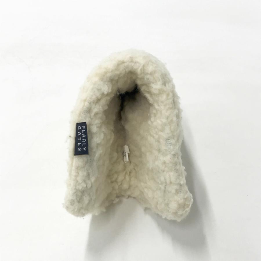 PEARLY GATES パーリーゲイツ ボア ヘッドカバー 6点セット ベージュ系