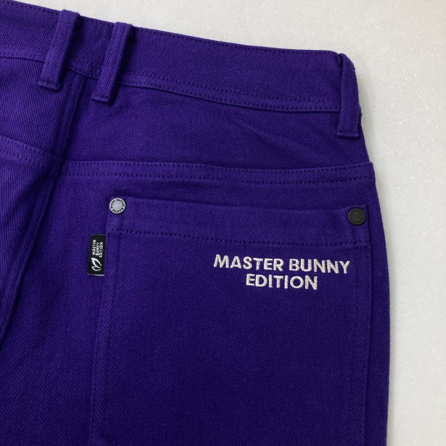 パーリーゲイツ マスターバニーエディション 春秋 パンツ パープルブルーサイズ2 パーリーゲイツ マスターバニーエディション 春秋 パンツ パープル