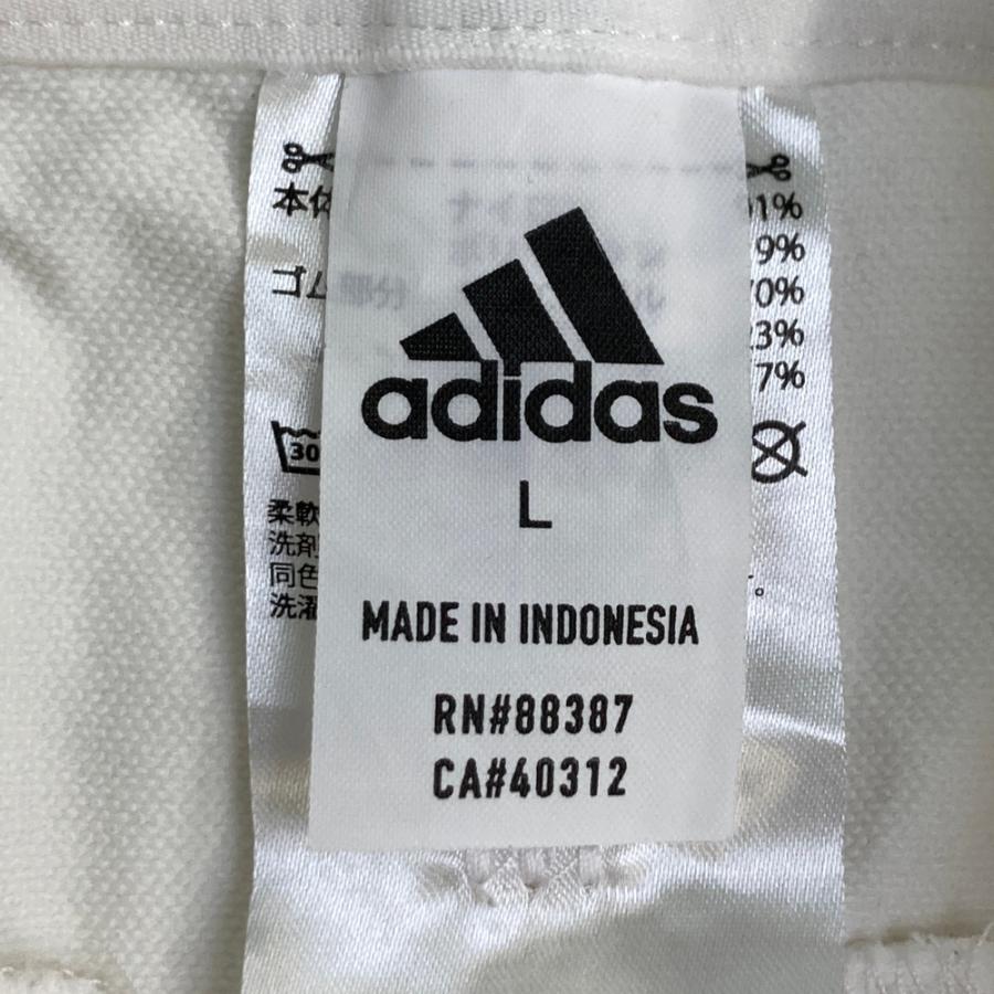 ADIDAS GOLF アディダスゴルフ ストレッチパンツ ホワイト系 L ゴルフ