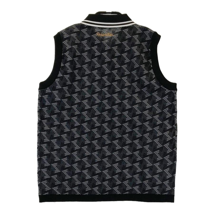 新品】RESURRECTION レザレクション ノースリーブニットポロシャツ 総