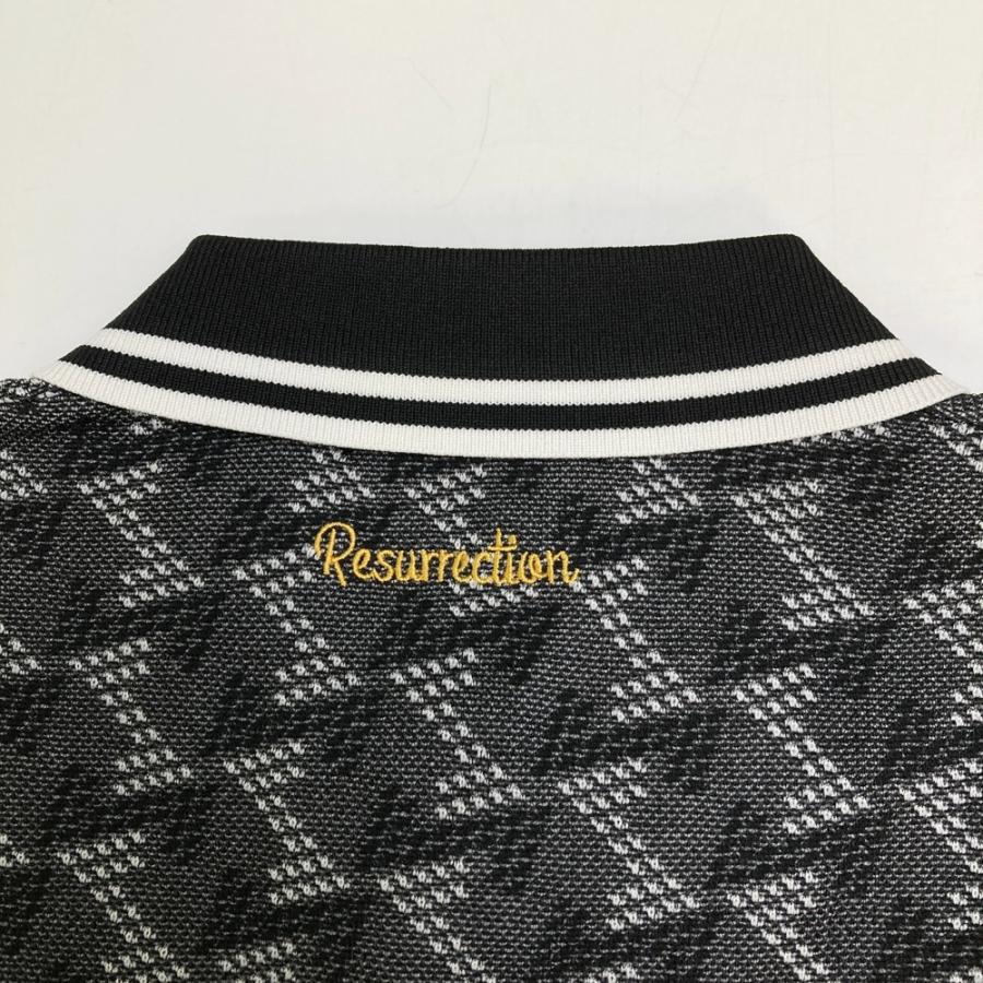 新品】RESURRECTION レザレクション ノースリーブニットポロシャツ 総