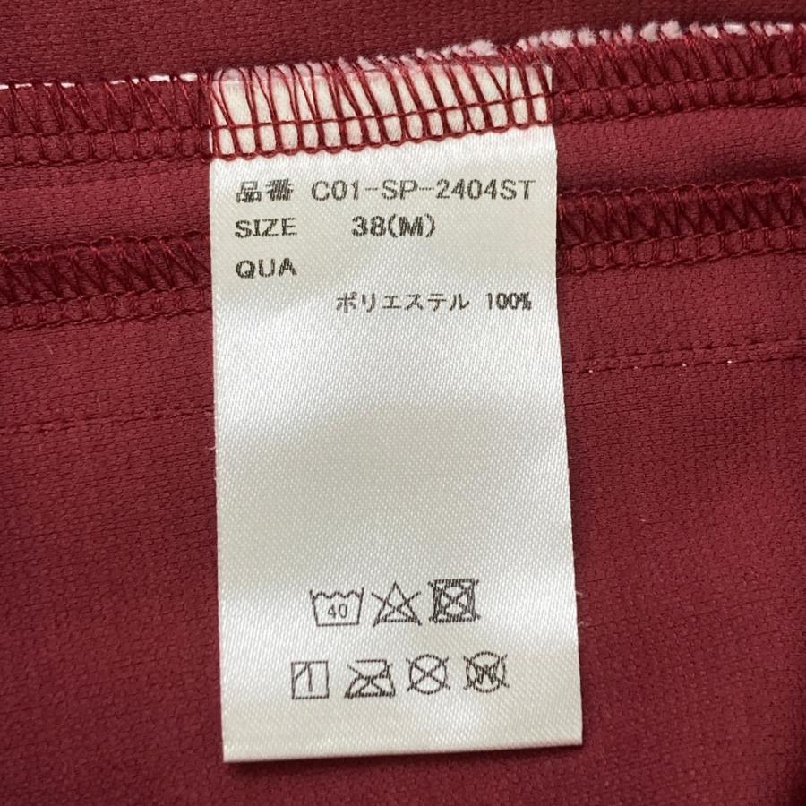 Cronos CRONOS クロノス トラックパンツ レッド系 38 メンズ